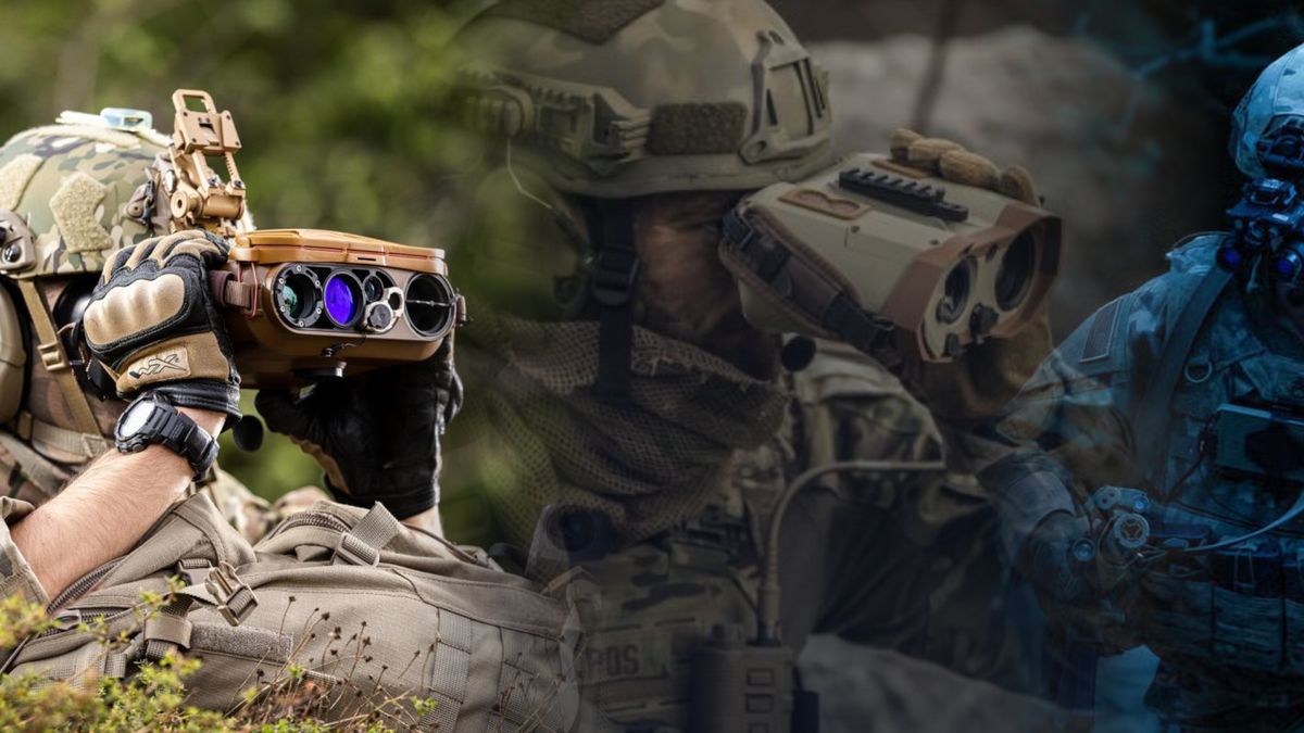 Optronics — laser rangefinders, target locators and night vision in use